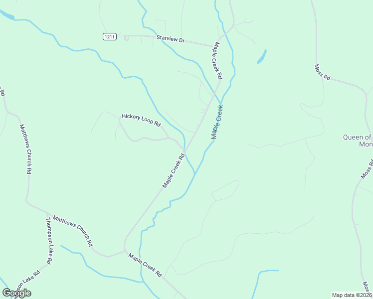 map of restaurants, bars, coffee shops, grocery stores, and more near 3955 Maple Creek Road in Rutherfordton