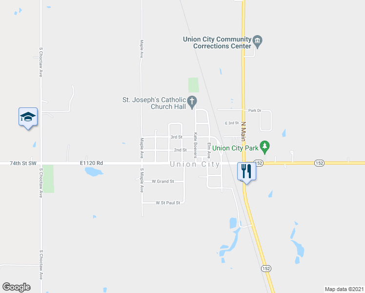 map of restaurants, bars, coffee shops, grocery stores, and more near 209 Cherry Avenue in Union City