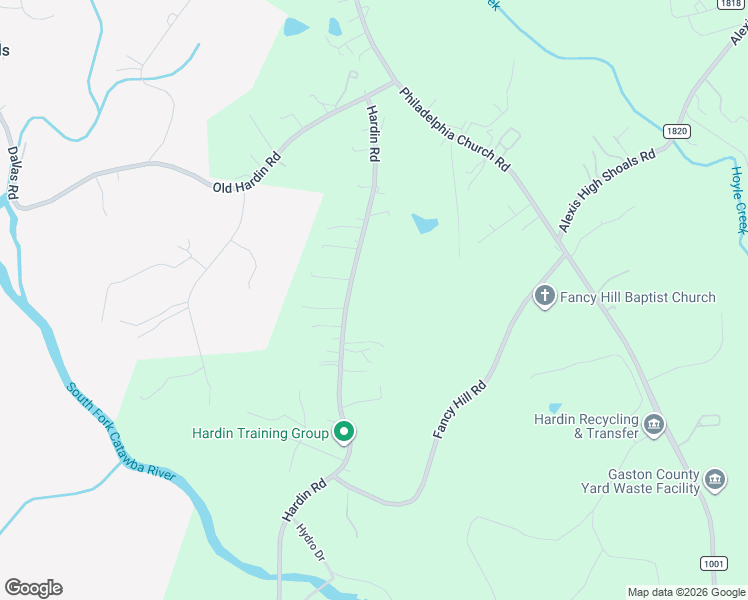 map of restaurants, bars, coffee shops, grocery stores, and more near 1214 Hardin Road in Dallas