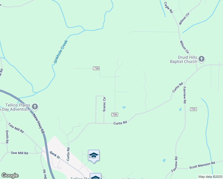 map of restaurants, bars, coffee shops, grocery stores, and more near 149 Lee Road in Tellico Plains