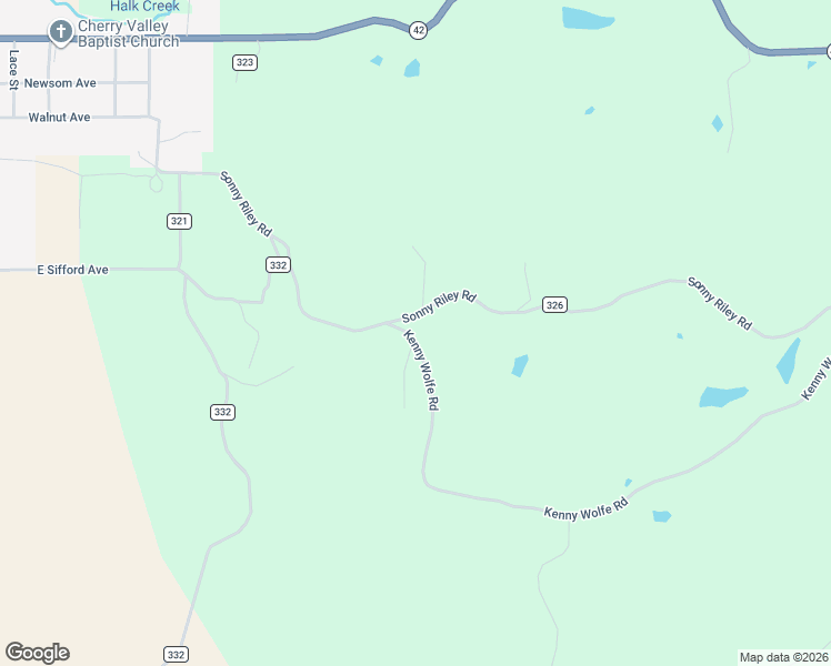 map of restaurants, bars, coffee shops, grocery stores, and more near 22-76 Kenny Wolfe Road in Cherry Valley