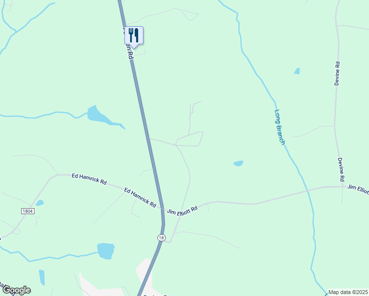 map of restaurants, bars, coffee shops, grocery stores, and more near 4036 Pleasant Grove Church Road in Shelby