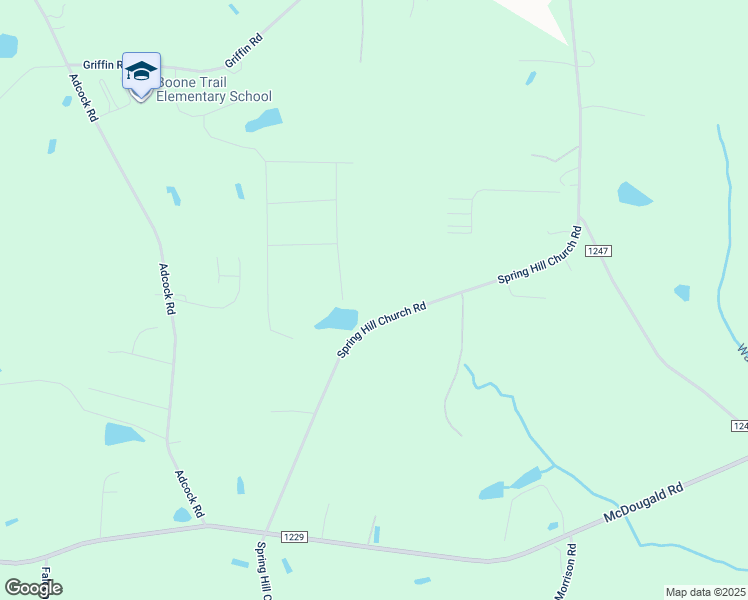 map of restaurants, bars, coffee shops, grocery stores, and more near 3669 Spring Hill Church Road in Lillington