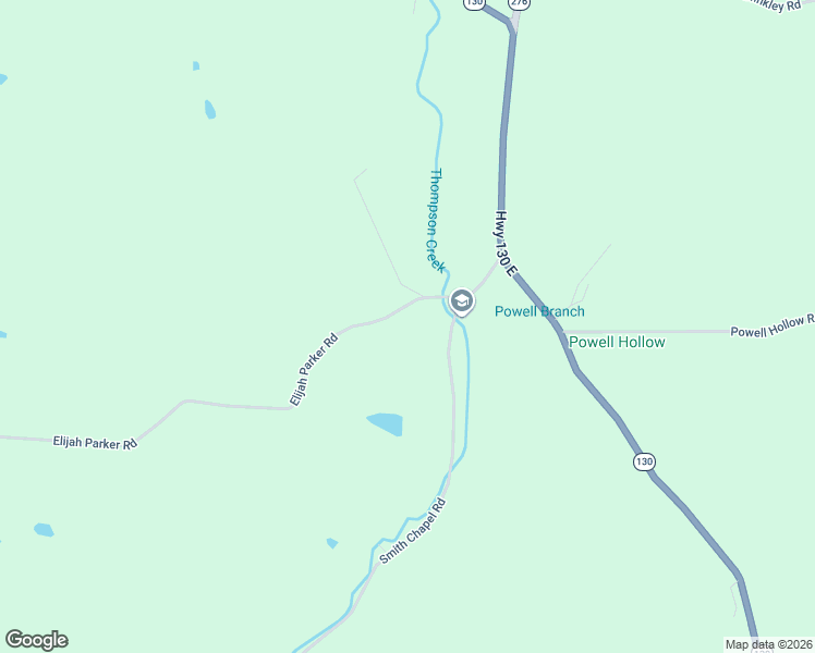 map of restaurants, bars, coffee shops, grocery stores, and more near 308 Smith Chapel Road in Tullahoma