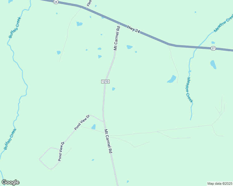 map of restaurants, bars, coffee shops, grocery stores, and more near 373 Mount Carmel Road in Carthage
