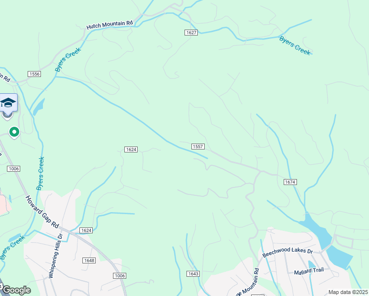 map of restaurants, bars, coffee shops, grocery stores, and more near 529 Burge Mountain Road in Hendersonville