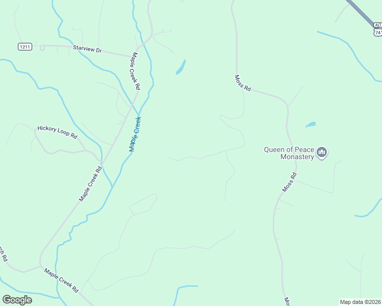 map of restaurants, bars, coffee shops, grocery stores, and more near 368 Wildwood Lane in Rutherfordton