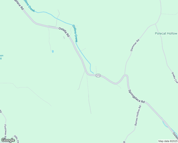 map of restaurants, bars, coffee shops, grocery stores, and more near 2102 Springplace Road in Lewisburg