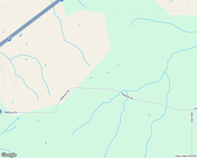 map of restaurants, bars, coffee shops, grocery stores, and more near 1575 Hebron Drive in Stanton