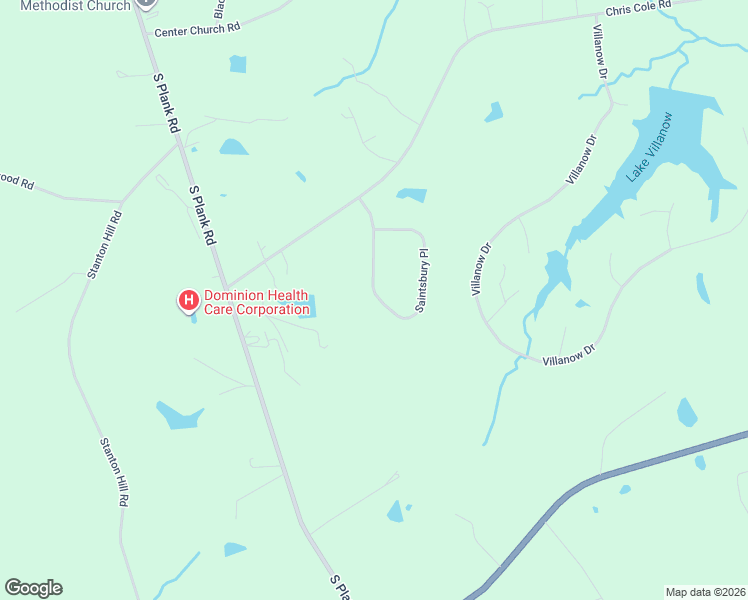 map of restaurants, bars, coffee shops, grocery stores, and more near 233 Saintsbury Place in Sanford