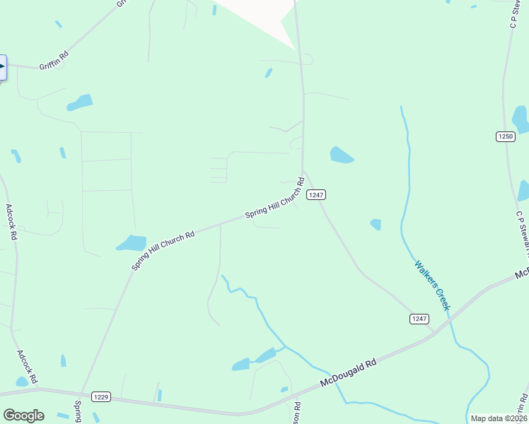 map of restaurants, bars, coffee shops, grocery stores, and more near 3971 Spring Hill Church Road in Lillington