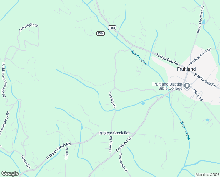 map of restaurants, bars, coffee shops, grocery stores, and more near 597 Lanning Road in Hendersonville