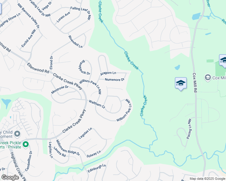 map of restaurants, bars, coffee shops, grocery stores, and more near 10079 Paisley Drive in Charlotte