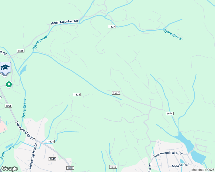 map of restaurants, bars, coffee shops, grocery stores, and more near 529 Burge Mountain Road in Hendersonville