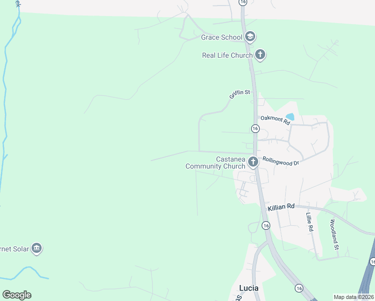 map of restaurants, bars, coffee shops, grocery stores, and more near 100 Kimberly Drive in Stanley