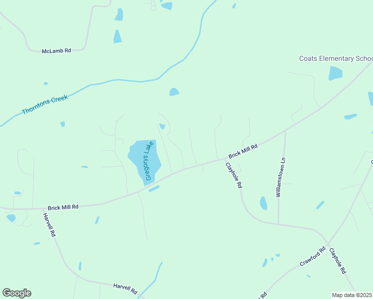 map of restaurants, bars, coffee shops, grocery stores, and more near 82 Country Meadow Lane in Coats