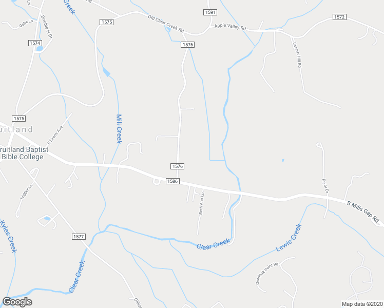 map of restaurants, bars, coffee shops, grocery stores, and more near 140 Garren Road in Hendersonville