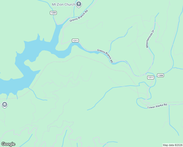 map of restaurants, bars, coffee shops, grocery stores, and more near 69 Hemlock Walk in Bryson City