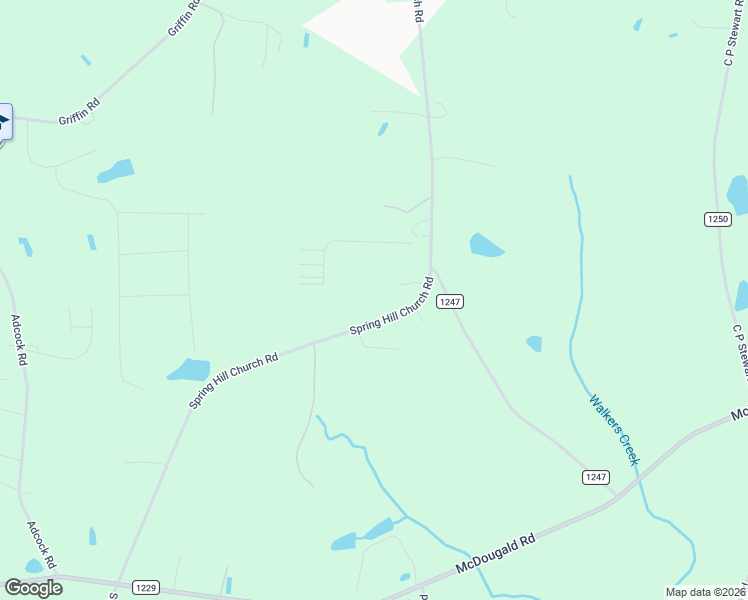 map of restaurants, bars, coffee shops, grocery stores, and more near 3971 Spring Hill Church Road in Lillington