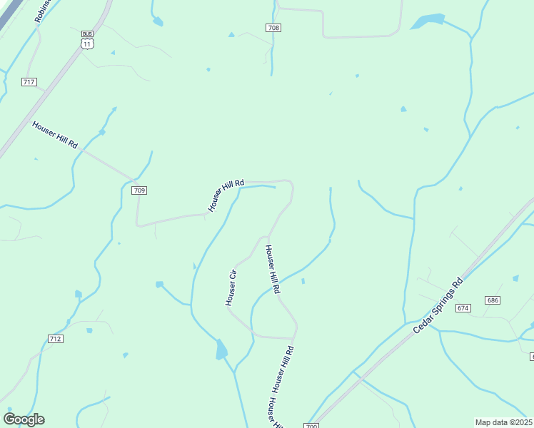 map of restaurants, bars, coffee shops, grocery stores, and more near 362 County Road 709 in Riceville