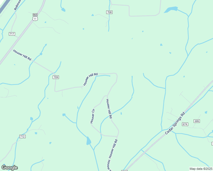 map of restaurants, bars, coffee shops, grocery stores, and more near 362 County Road 709 in Riceville