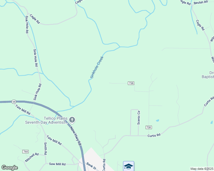 map of restaurants, bars, coffee shops, grocery stores, and more near 279 Lee Road in Tellico Plains