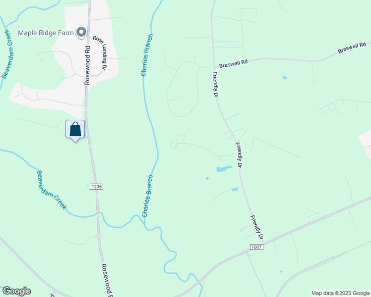 map of restaurants, bars, coffee shops, grocery stores, and more near 204 Perkins Street in Goldsboro