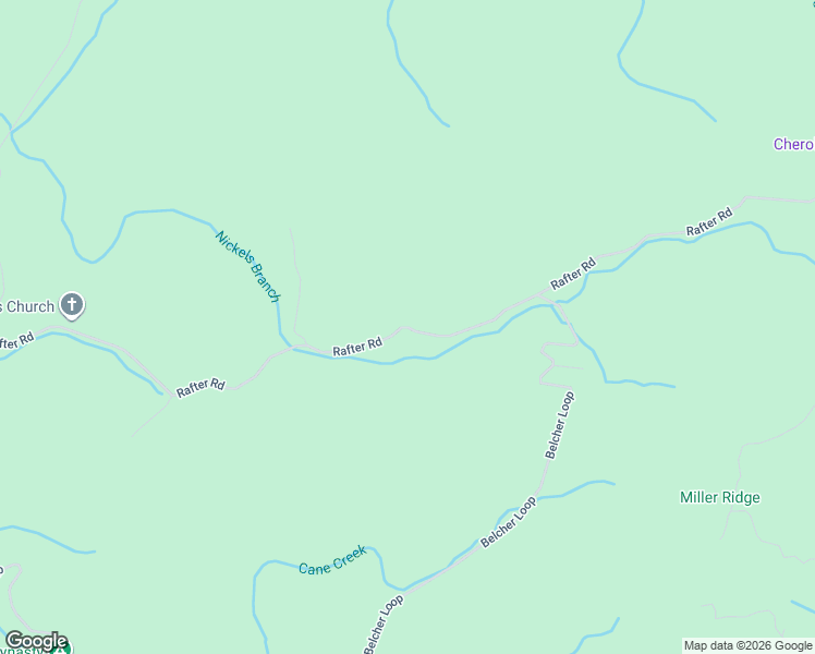 map of restaurants, bars, coffee shops, grocery stores, and more near 2321 Rafter Road in Tellico Plains