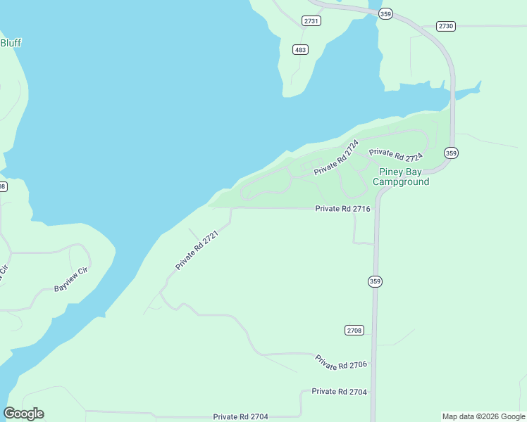 map of restaurants, bars, coffee shops, grocery stores, and more near Pvt Road 2716 in London