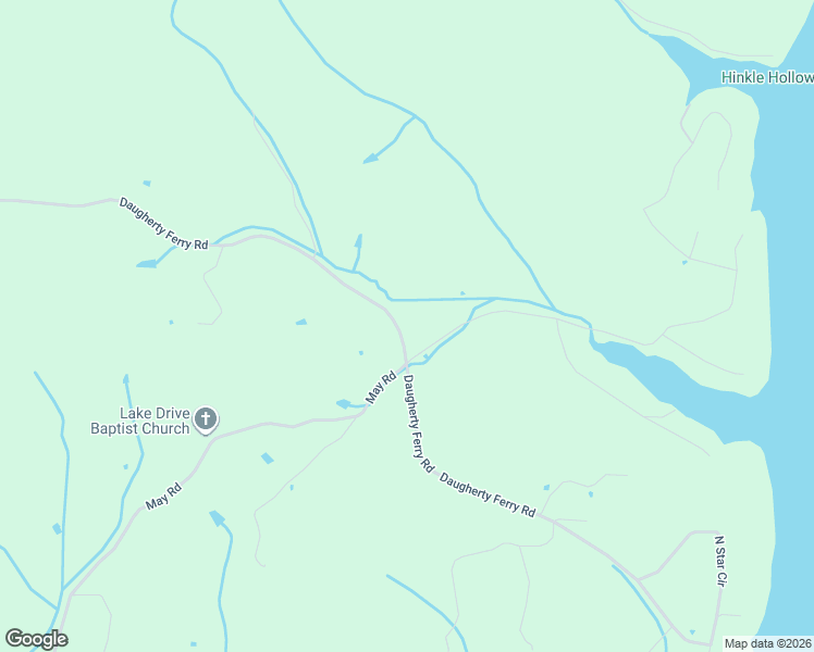 map of restaurants, bars, coffee shops, grocery stores, and more near 1931 Daugherty Ferry Road in Sale Creek
