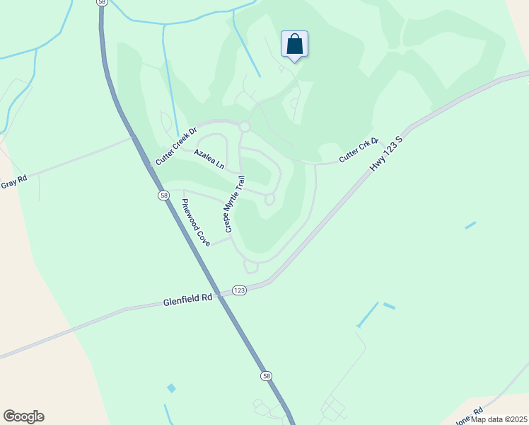 map of restaurants, bars, coffee shops, grocery stores, and more near Sunflower Court in Snow Hill