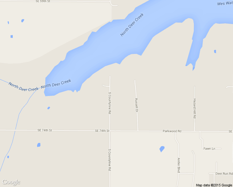 map of restaurants, bars, coffee shops, grocery stores, and more near 7100 South Pottawatomie Road in McLoud