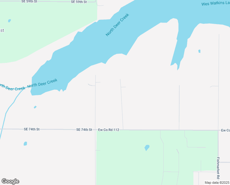 map of restaurants, bars, coffee shops, grocery stores, and more near 7100 South Pottawatomie Road in McLoud