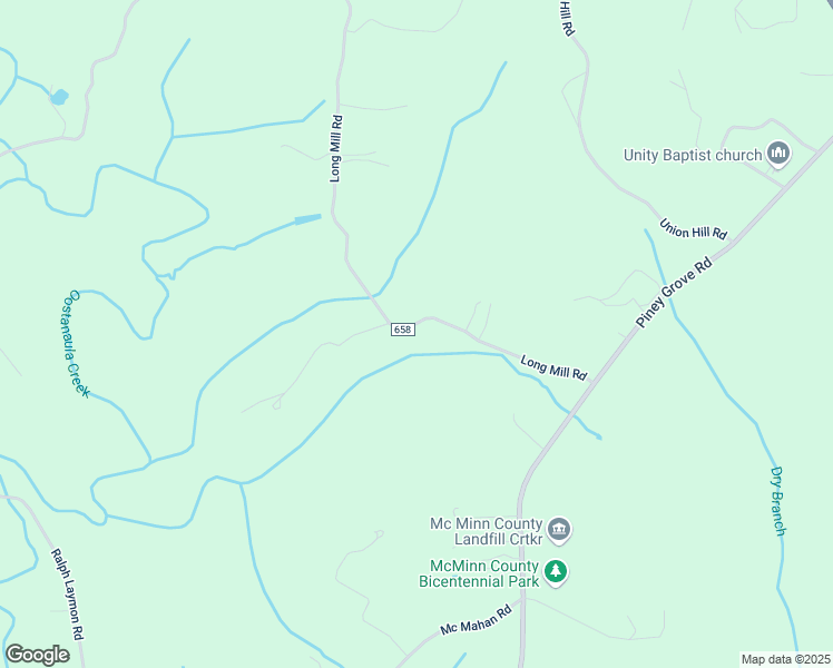 map of restaurants, bars, coffee shops, grocery stores, and more near 1614 County Road 658 in Athens