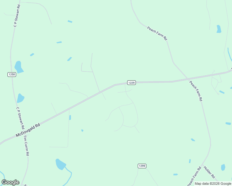 map of restaurants, bars, coffee shops, grocery stores, and more near 3631 McDougald Road in Lillington