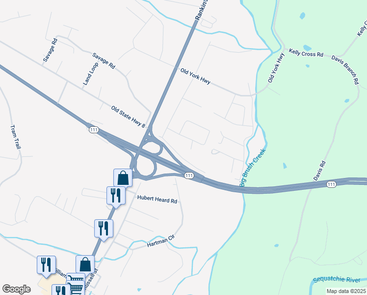map of restaurants, bars, coffee shops, grocery stores, and more near 295 Harmon Drive in Dunlap