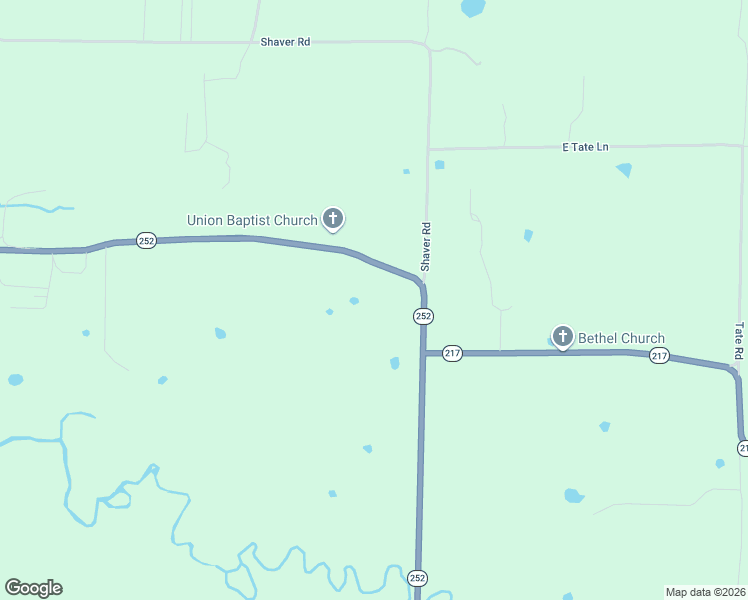 map of restaurants, bars, coffee shops, grocery stores, and more near 8213 State Highway 252 in Lavaca