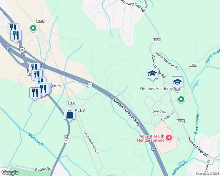 map of restaurants, bars, coffee shops, grocery stores, and more near in Naples