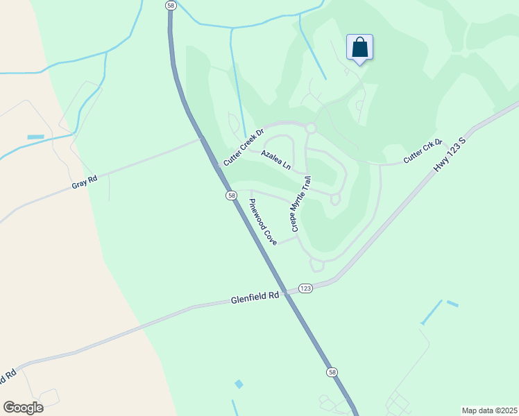 map of restaurants, bars, coffee shops, grocery stores, and more near 77 Pinewood Cove in Snow Hill