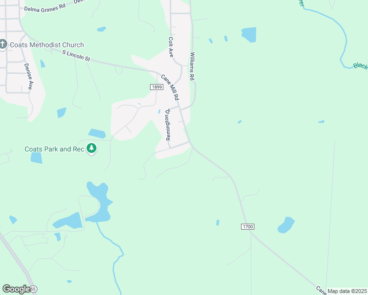 map of restaurants, bars, coffee shops, grocery stores, and more near 35 Winchester Avenue in Coats