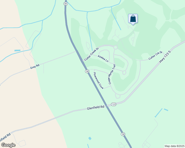 map of restaurants, bars, coffee shops, grocery stores, and more near 46 Pinewood Cove in Snow Hill