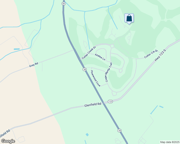 map of restaurants, bars, coffee shops, grocery stores, and more near 46 Pinewood Cove in Snow Hill