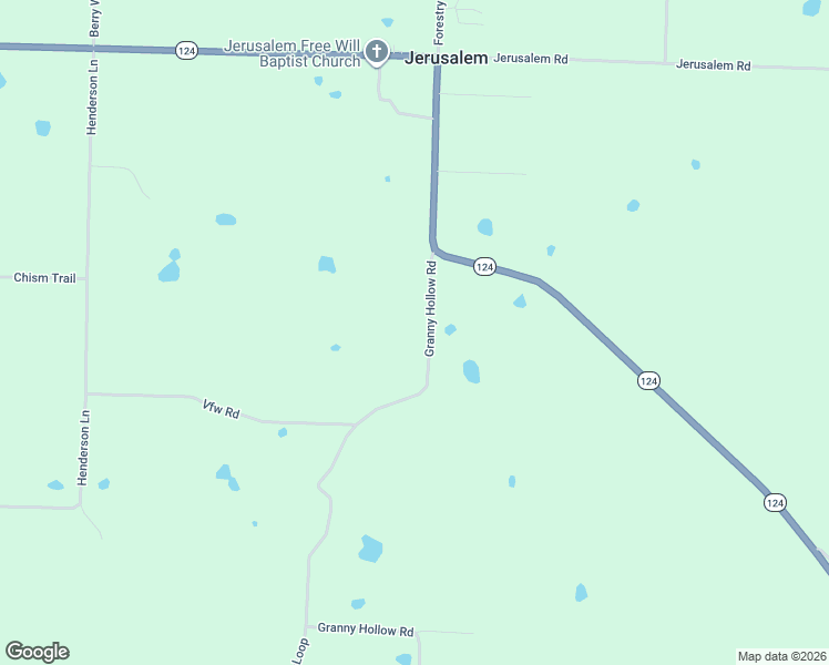 map of restaurants, bars, coffee shops, grocery stores, and more near 1117 Granny Hollow Road in Jerusalem