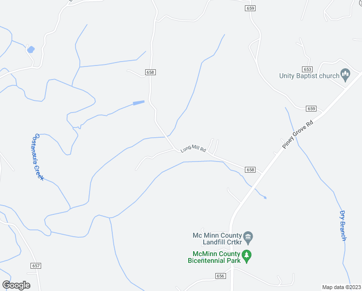 map of restaurants, bars, coffee shops, grocery stores, and more near 1615 County Road 658 in Athens