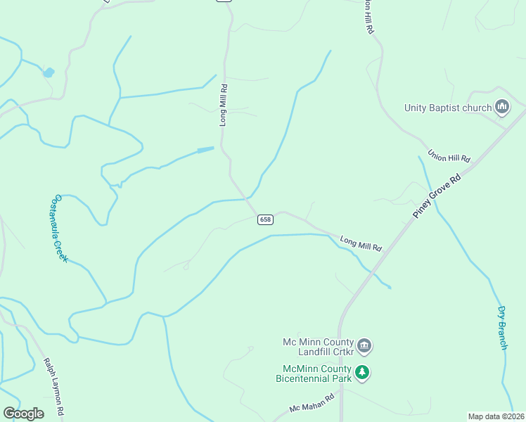 map of restaurants, bars, coffee shops, grocery stores, and more near 1615 County Road 658 in Athens