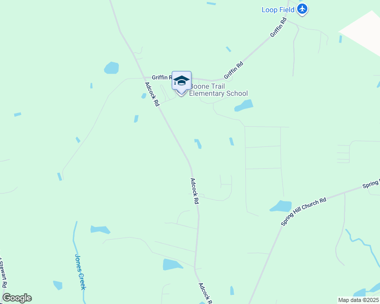 map of restaurants, bars, coffee shops, grocery stores, and more near 1659 Adcock Road in Lillington