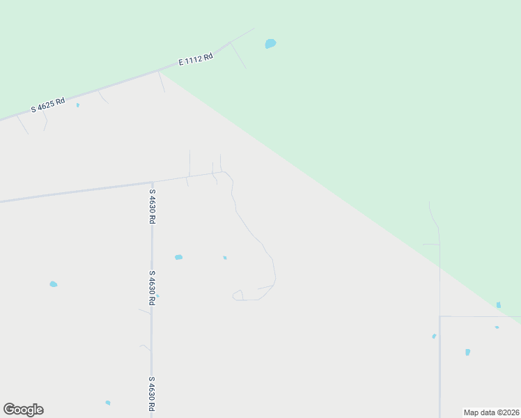 map of restaurants, bars, coffee shops, grocery stores, and more near 112045 South 4630 Road in Gans