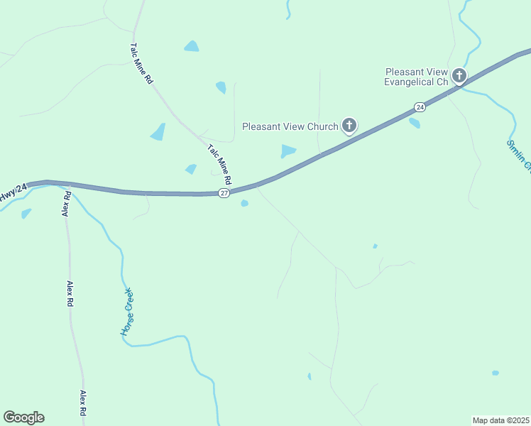 map of restaurants, bars, coffee shops, grocery stores, and more near 156 Will Road in Eagle Springs