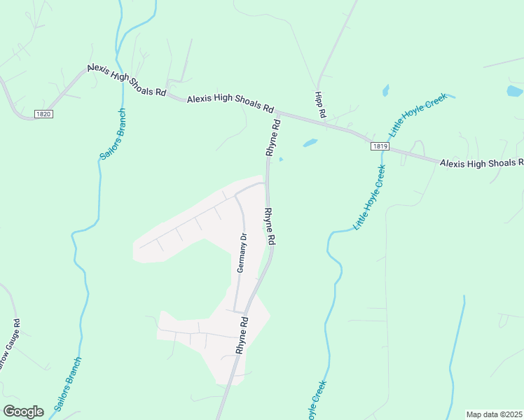 map of restaurants, bars, coffee shops, grocery stores, and more near 2439 Rhyne Road in Dallas