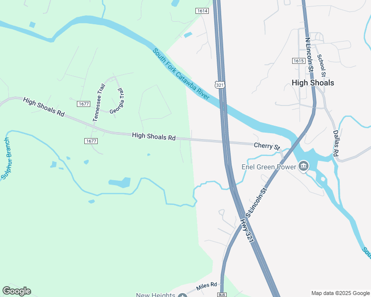 map of restaurants, bars, coffee shops, grocery stores, and more near 107 Strawberry Court in Lincolnton